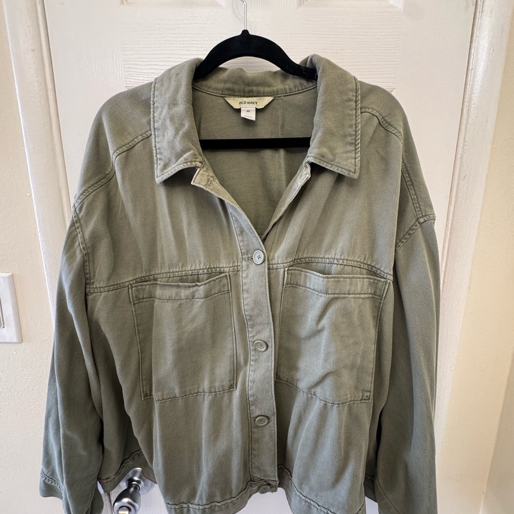 Old Navy Sage Utility Jacket